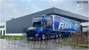 Sentinel Led LAZER lamps Scania NG S Torpedo