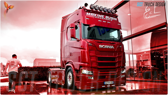 Maxime Bussin - Scania NG 660S